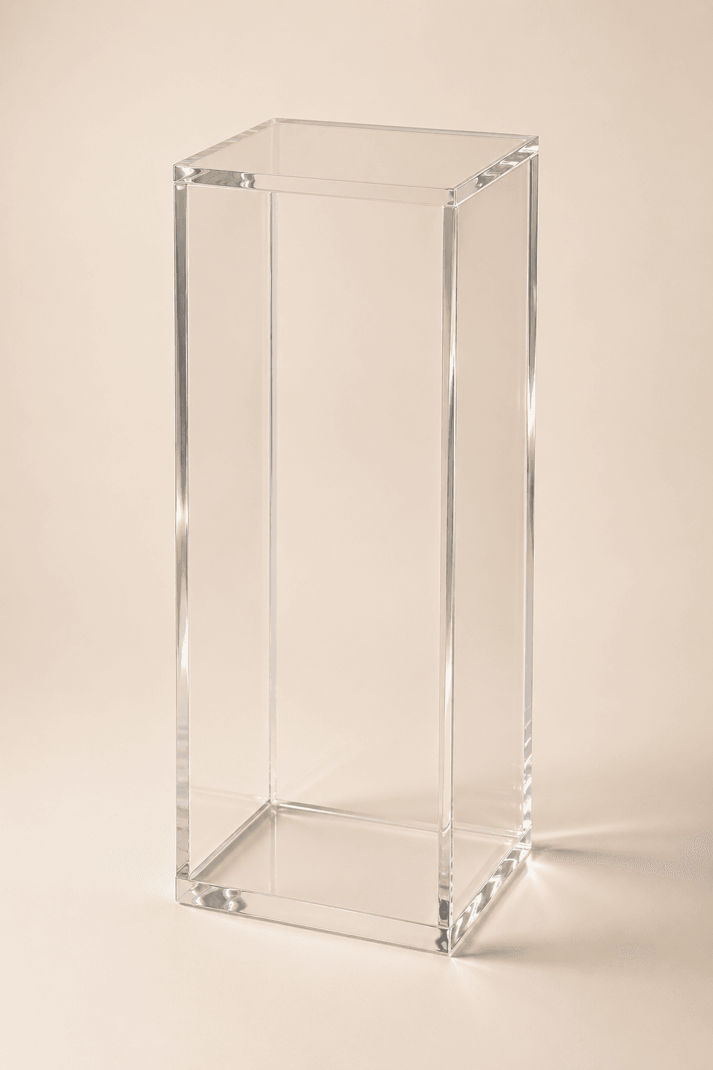 Clear Acrylic Pedestal No. 24