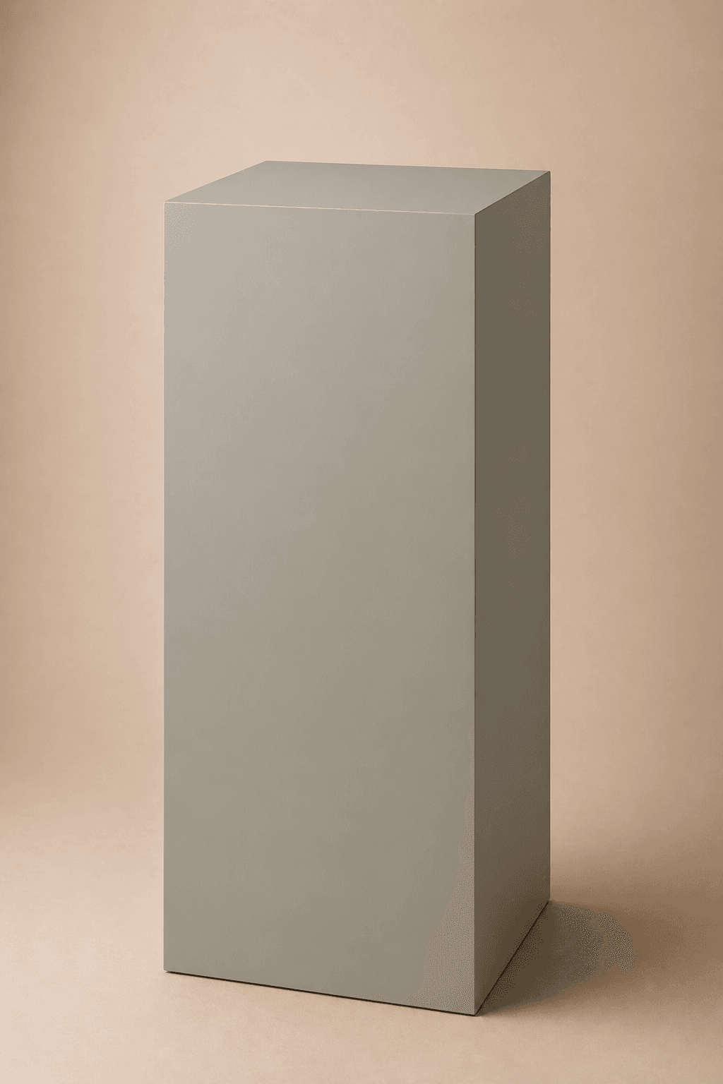 Dove Gray Laminate Pedestal No. 25