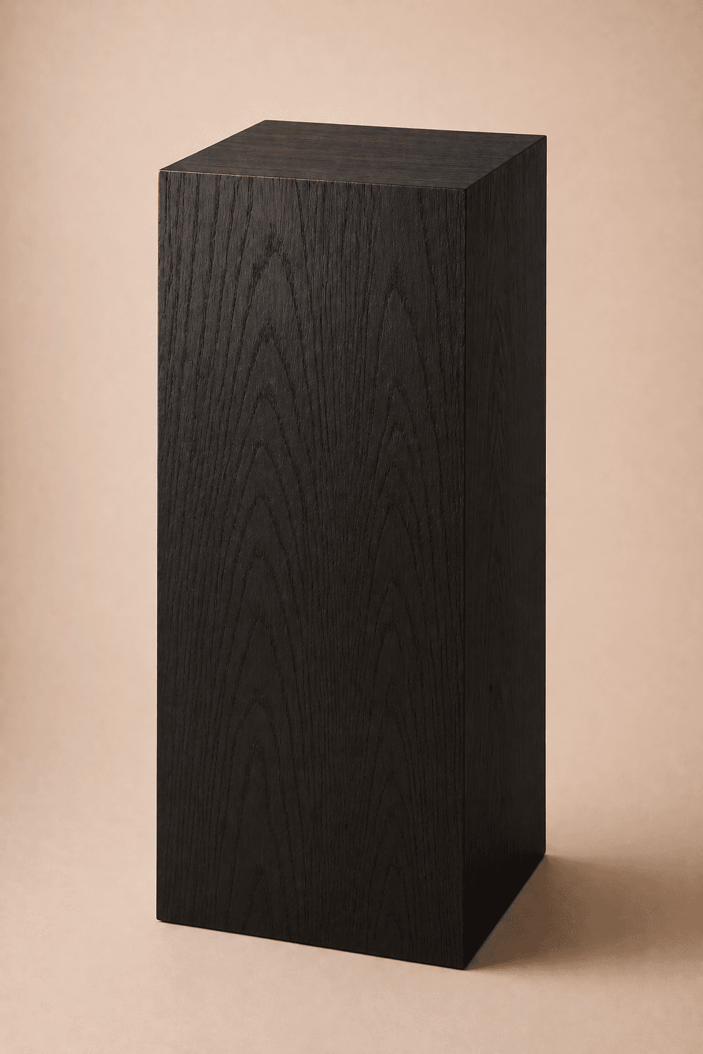 Ebony-Dyed Walnut Pedestal No. 27
